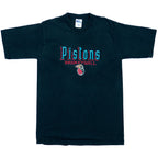 NBA (Pro Player) - Detroit Pistons Basketball T-Shirt 1990s Medium