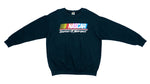NASCAR - Black Big Logo Sweatshirt 1990s XX-Large Vintage Retro