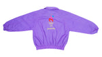 Vintage Retro Purple Logo 7 Olympic Windbreaker Jacket 1990s X-Large