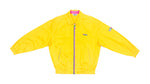 FILA - Yellow Biella Italia Harrington-Style Golf Jacket 1990s Small-Medium
