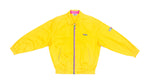 FILA - Yellow Biella Italia Harrington-Style Golf Jacket 1990s Small-Medium