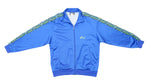 Asics - Blue Taped Logo Track Jacket 1990s Large