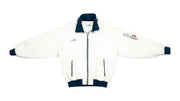 Ellesse - White Training Bomber Jacket Made in Italy Medium