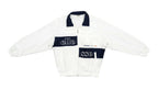 Ellesse - White & Black Colorblock Spell-Out 1990s Large Vintage Retro