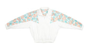 Ellesse - Patterned Logo Track Jacket 1990s Large