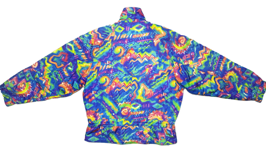 Ellesse - Crazy Pattern Multicolor Ski Jacket Large