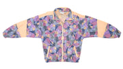 Reebok - Pastel Patterned Windbreaker 1980s Large
