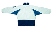 Helly Hansen - White & Blue Colorblock Jacket 1990s X-Large